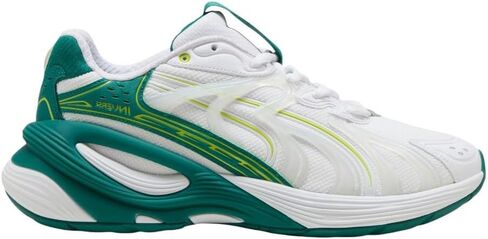 حذاء رياضي رجالي من PUMA Aston Martin X Aramco F1 Team Inverse Lace Up حذاء رياضي كاجوال - أخضر، أبيض in Kuwait