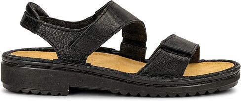 صندل نسائي من NAOT Footwear Enid باللون الأسود الفاتح مقاس Lthr 8 M US in Kuwait