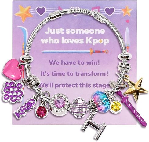 AICase لأساور Kpop، هدايا السلع، أساور مستوحاة من الألعاب، أزياء الصداقة K_Pop، الأزياء التنكرية، هدايا المجوهرات، هدايا لمحبي النساء، جوارب عيد الميلاد in Kuwait