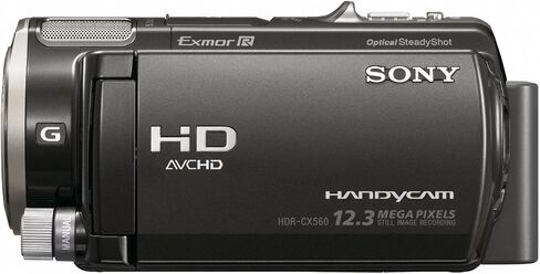 كاميرا فيديو سوني HDR-CX550V عالية الوضوح كاميرا فيديو عالية الدقة 60p/24p 12MP التقاط الصور الثابتة (أسود) (متجدد) in Kuwait
