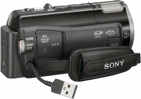 كاميرا فيديو سوني HDR-CX550V عالية الوضوح كاميرا فيديو عالية الدقة 60p/24p 12MP التقاط الصور الثابتة (أسود) (متجدد) in Kuwait