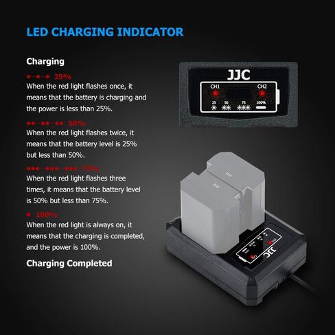 JJC NP-W126S NP-W126 علبة البطارية + شاحن USB لبطارية فوجي فيلم NP-W126S NP-W126 in Kuwait