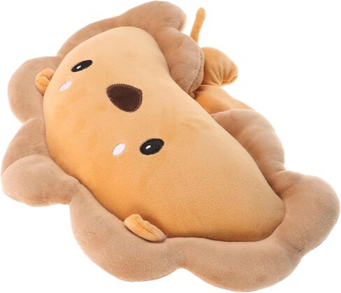 TIDTALEO Comfortable Plush Car Headrest Pillow Neck Travel Pillow for Adults Cuddle Lion Seat Headrest Covers Soft Car Seat Cushion in Kuwait