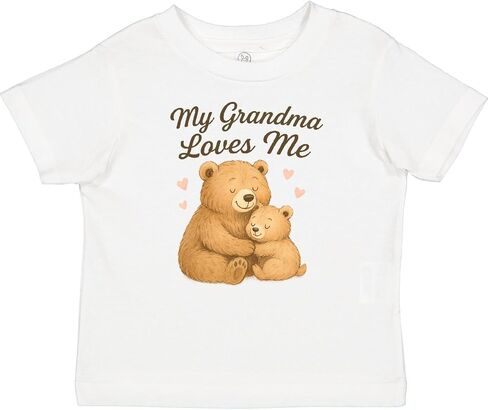 inktastic Grandma Loves Me Baby T-Shirt in Kuwait