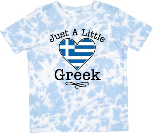 inktastic Just a Little Greek Heritage Toddler T-Shirt in Kuwait