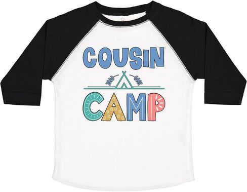 تي شيرت Inktastic Cousin Camp الصيفي لحفلات الجدة للأطفال الصغار in Kuwait