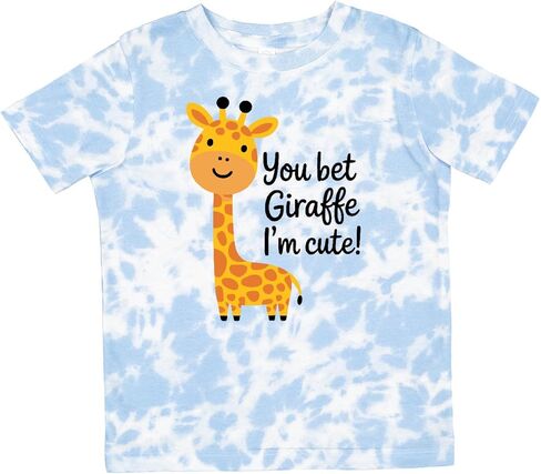 inktastic You Bet Giraffe I'm Cute Toddler T-Shirt in Saudi Arabia
