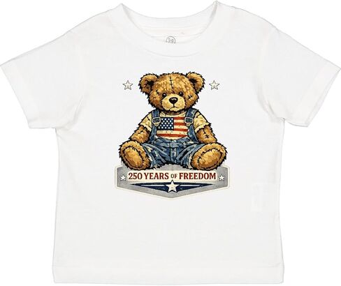 inktastic USA 250 Years Teddy Bear Baby T-Shirt in Saudi Arabia