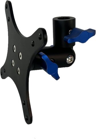 Wall Plate with Swivel Adapter,360° Adjustable Metal 5/8" C Stand Monitor Mount Adapter for Impact Screen Outdoor TV up Camera Filed Monitor,Max Load 33lb/15kg in Kuwait