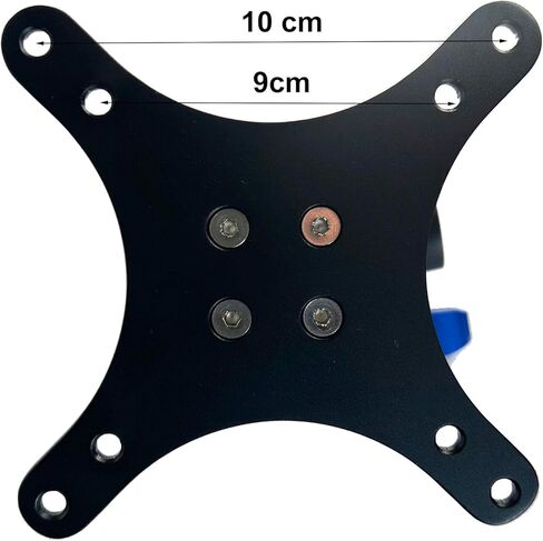 Wall Plate with Swivel Adapter,360° Adjustable Metal 5/8" C Stand Monitor Mount Adapter for Impact Screen Outdoor TV up Camera Filed Monitor,Max Load 33lb/15kg in Kuwait