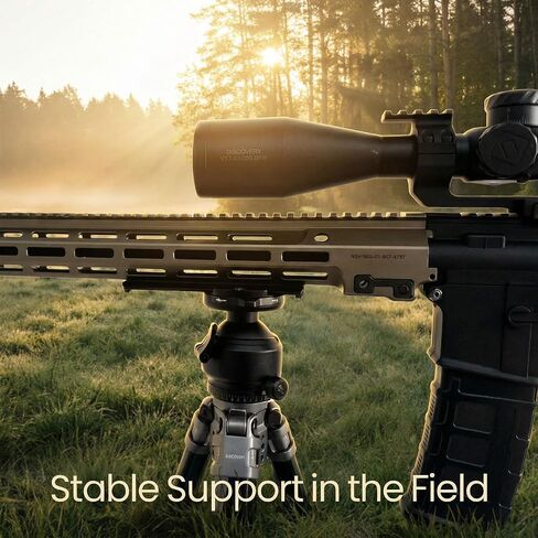 MLOK Arca Rail Adapter, Quick Release Dovetail Plate Compatible with Arca-Swiss & RRS Tripod Heads, CNC Aluminum Bipod & Tripod Mount for Hunting (ML-140) in Kuwait