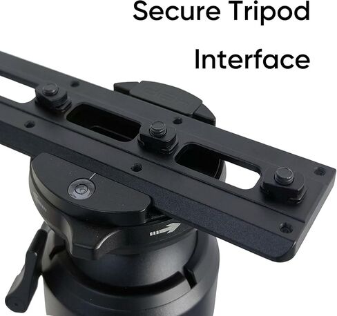 MLOK Arca Rail Adapter, Quick Release Dovetail Plate Compatible with Arca-Swiss & RRS Tripod Heads, CNC Aluminum Bipod & Tripod Mount for Hunting (ML-140) in Kuwait