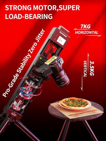 IFOOTAGE Shark Slider Nano II 660 مع محول جيب 3، منزلق كاميرا بمحرك 26 بوصة، منزلق متعدد المحاور للهاتف/الكاميرا/DJI RS2/RS3 Pro/RS4/RS4 Pro/RS5 Gimbals وجيب 3، حمولة 15.4 رطل in Kuwait