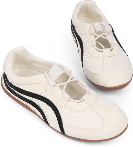 Tigeridea Sneakers for Women Lightweight Casual Tennis Walking Shoes Comfortable Mary Jane Women's Fashion Sneakers in Kuwait