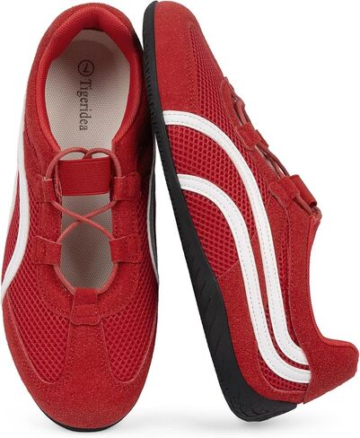 Tigeridea Sneakers for Women Lightweight Casual Tennis Walking Shoes Comfortable Mary Jane Women's Fashion Sneakers in Kuwait