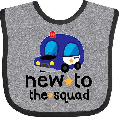 inktastic Police Baby New To the Squad Baby Bib in Saudi Arabia