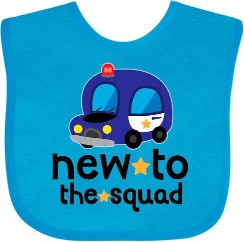 inktastic Police Baby New To the Squad Baby Bib in Saudi Arabia