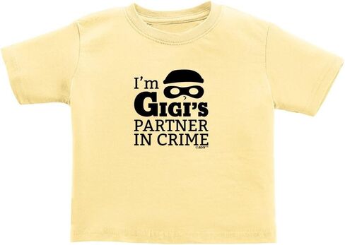 I'm Gigi's Partner in Crime Toddler Juvy T-Shirt in Saudi Arabia