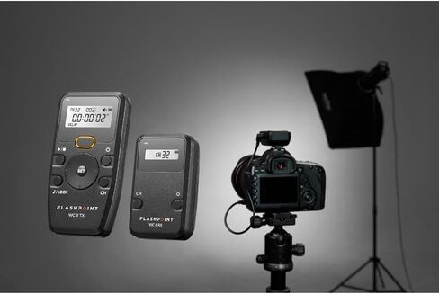جهاز إرسال إطلاق الغالق عن بعد Flashpoint Wave Commander II مع كابل لكاميرات مختارة من باناسونيك، Godox TR-P1 in Kuwait