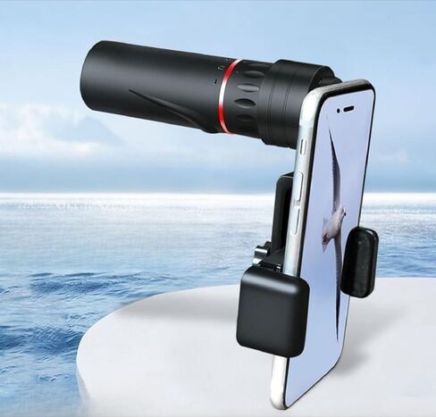 Monocular Telescope, 8X Magnification Scope for Outdoor Observation and Hiking (Black) in Kuwait