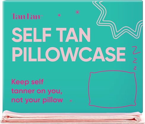 Tan Fan Self Tan Toilet Seat Cover - 100% Silky Stain-Resistant Poly - Protects Your Loo from Self Tanner Stains - Large Size, Fits All Toilets, Non-Slip, Reusable, Quick Wash + Dry (2 Pack Pink) in Saudi Arabia