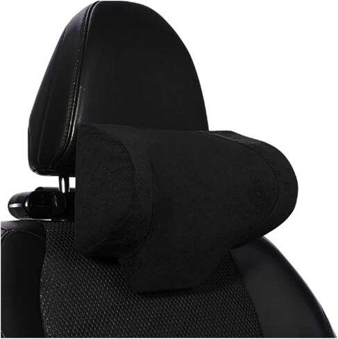 Car Multifunctional Accessory Part Kit Headrest Plus Size Suede Nap Adjustable Up And Down Cushion Neck Pillow in Saudi Arabia
