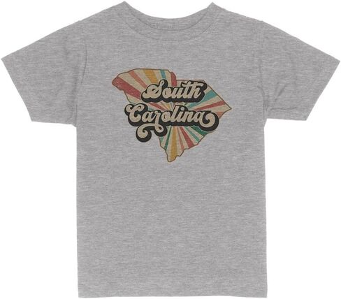 Retro South Carolina Toddler Kids T-Shirt in Saudi Arabia