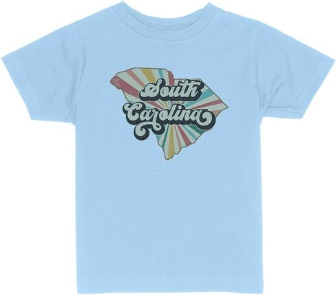 Retro South Carolina Toddler Kids T-Shirt in Saudi Arabia