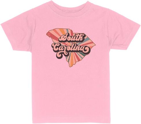 Retro South Carolina Toddler Kids T-Shirt in Saudi Arabia
