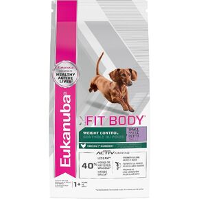 Eukanuba Fit Body Weight Control Small Breed Dry Dog Food, 4 lb. Bag