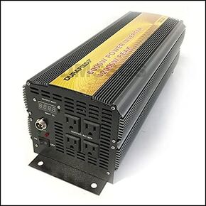 6000 watt 12000 watt Peak Power 12V DC to 120V AC Power Inverter