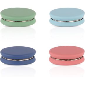 4pcs Multi-Use Magnetic Hijab Pins, Oblate Style No-Snag Scarf Clasp Premium Hijab Magnets Pinless Brooch for Women Girls Clothes (Matte 2)