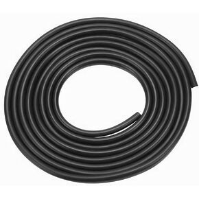 Car Rubber Edge Trim, U Channel Self-Adhesive Weather Door Edge Decor Protector, Auto Easy Cut Sheet Metal Elastomer Sealing Strip, Universal for Vehicle, Table Corner, Hatch, Panel (9.84FT)