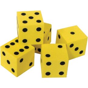 Teacher Created Resources Traditional Foam Dice, Grades K-4, 20/Pack