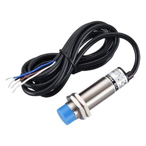 M18 Capacitive Proximity Sensor Switch, Non-Shield Type, LJC18A3-B-Z/CX, Detection 10mm, 10-30VDC 200mA, NPN NO+NC, 4 Wires