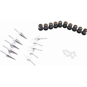 PROCNC Motorcycle Spike Windshield Bolts Screw Nuts Fit For Honda CBR 600rr 1000rr for Suzuki GSXR 600 750 1000 for Yamaha R1 R6 R6s for Kawasaki ZX6R ZX9R ZX10R ZX12 (Gold)