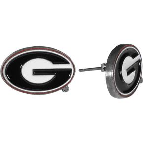 NCAA Georgia Bulldogs Stud Earrings