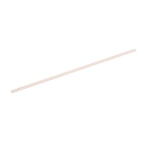 MECCANIXITY Ceramic Thermocouple Cover Tube 1.5x6x300mm Thermocouple Ceramic Protection Cover Beige 4 Hole Corundum Tube for Stove and Insert