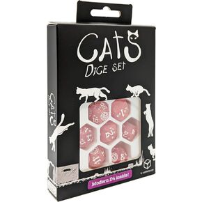 Q-Workshop Cats Dice Set Daisy, Dice Game