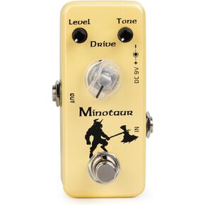 MP-320 Minotaur Overdrive Guitar Effect Pedal Classical Mini Pedal with True Bypass