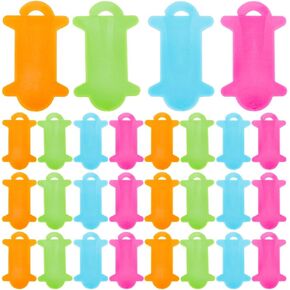 GORGECRAFT 4 Colors 100PCS Yarn Bobbins Spool Colorful Thread Knitting Sewing Crochet Weave Winder Tool Cross Stitch Bobbin Organizer Thread Holder Winding Plate Board for Knitting Sewing Craft