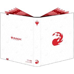 Ultra PRO - Mana 8 9-Pocket PRO-Binder - Mountain for Magic: The Gathering, Holds & Protects 360 Standard Sized Cards, Collector's Edition Durable Trading Premium Leatherette Secure Pocket Binder