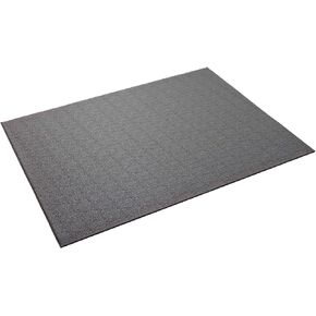 SuperMats Heavy Duty Equipment Mat 11GS-GRAY Made in U.S.A. for Large Treadmills Ellipticals Rowers Rowing Machines Recumbent Bikes and Exercise Equipment Color Gray (3-Feet x 6.5-Feet) (36" x 78") (91.44 cm x 198.12 cm)
