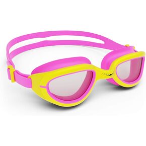 AqtivAqua JR Kids Swim Goggles // Anti Fog - UV Protection - Soft Silicone Seals