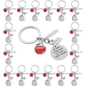 PHAETON 20PCS Teacher Gifts for Women Teacher Keychain Teacher Appreciation Gifts thank You Gifts for Teachers from Students