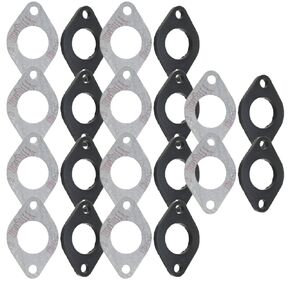 23mm Intake Pipe Gasket Insulator Spacer 10 Sets for GY6 110cc 125cc 150cc Chinese Pit Dirt Bike ATV Quad Moped Scooter