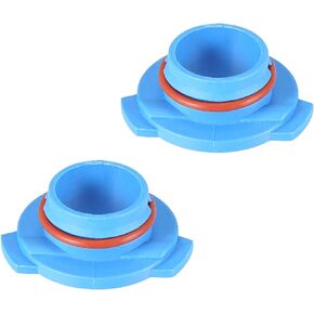 X AUTOHAUX 2pcs 9005 HB3 LED Headlight Adapter Base Bulb Sockets Retainer Holder Universal for Car Blue