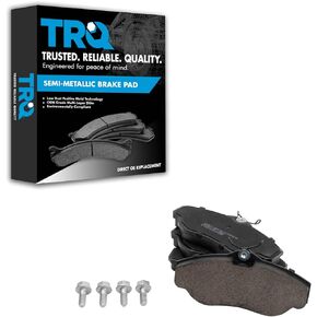 TRQ Front Posi Metallic Disc Brake Pads Compatible with Land Rover Range Rover