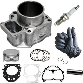 طقم إعادة بناء حشية حلقة مكبس الأسطوانة متوافق مع Honda Rancher 420 Rancher420 TRX 420 TRX420 2007-2018 12100-HP7-A00 12191-HP5-601 12251-HP7-A01 in Kuwait