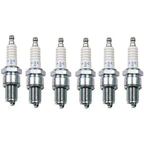 Set of 6 Spark Plug NGK Resistor BPR5ES